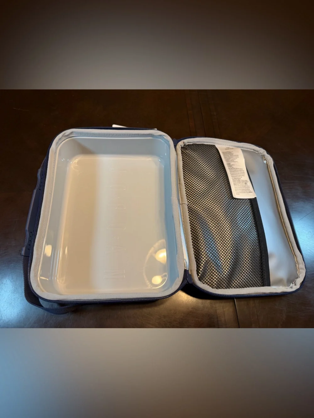 New Nike Air Jordan Insulated Lunch Box Blue White - Picture 10 of 12